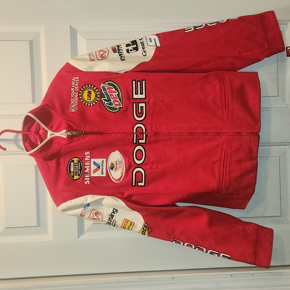 Chase Authentic Nascar, NWT, Dodge racing jacket. Evernham Motorsports, 9, large